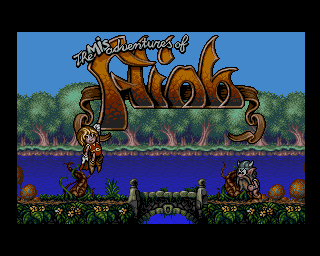 Flink title screen for Amiga CD32